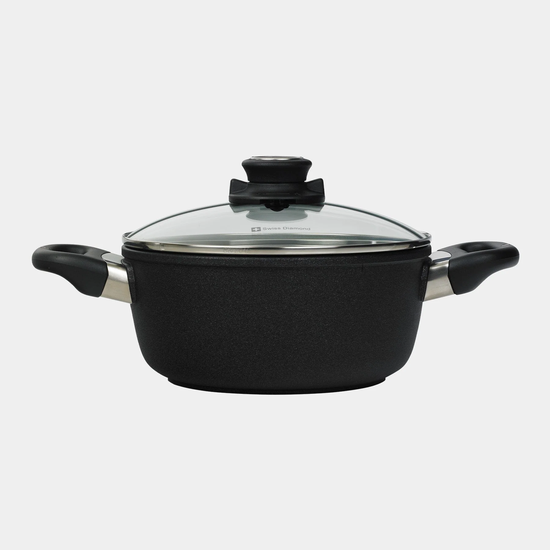 XD Nonstick Casserole with Glass Lid - Induction - Image 4