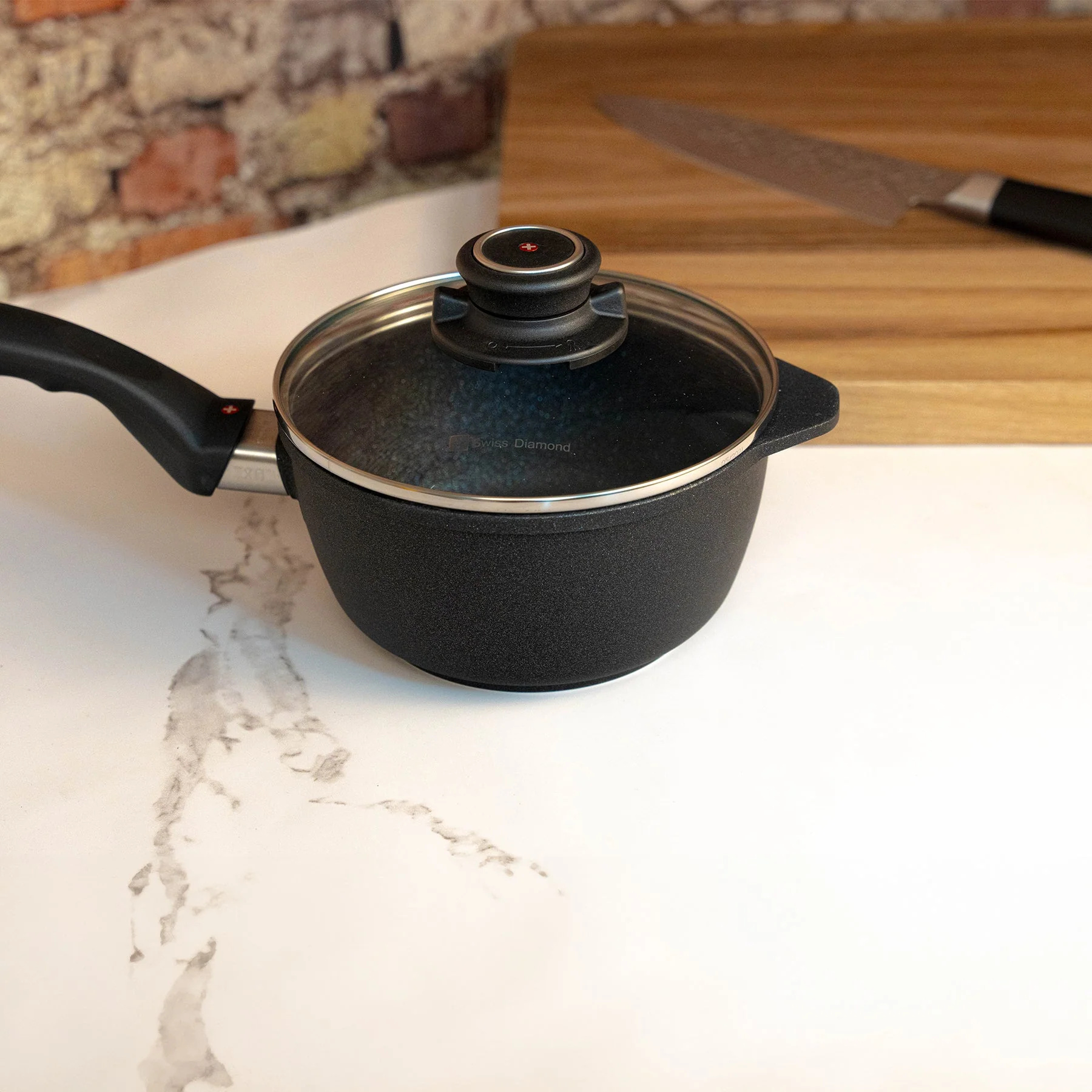 XD Nonstick Saucepan with Glass Lid - Image 3