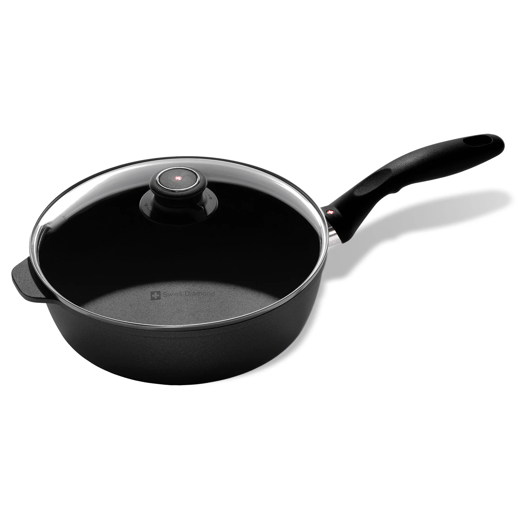 XD Nonstick Saute Pan with Glass Lid - Induction
