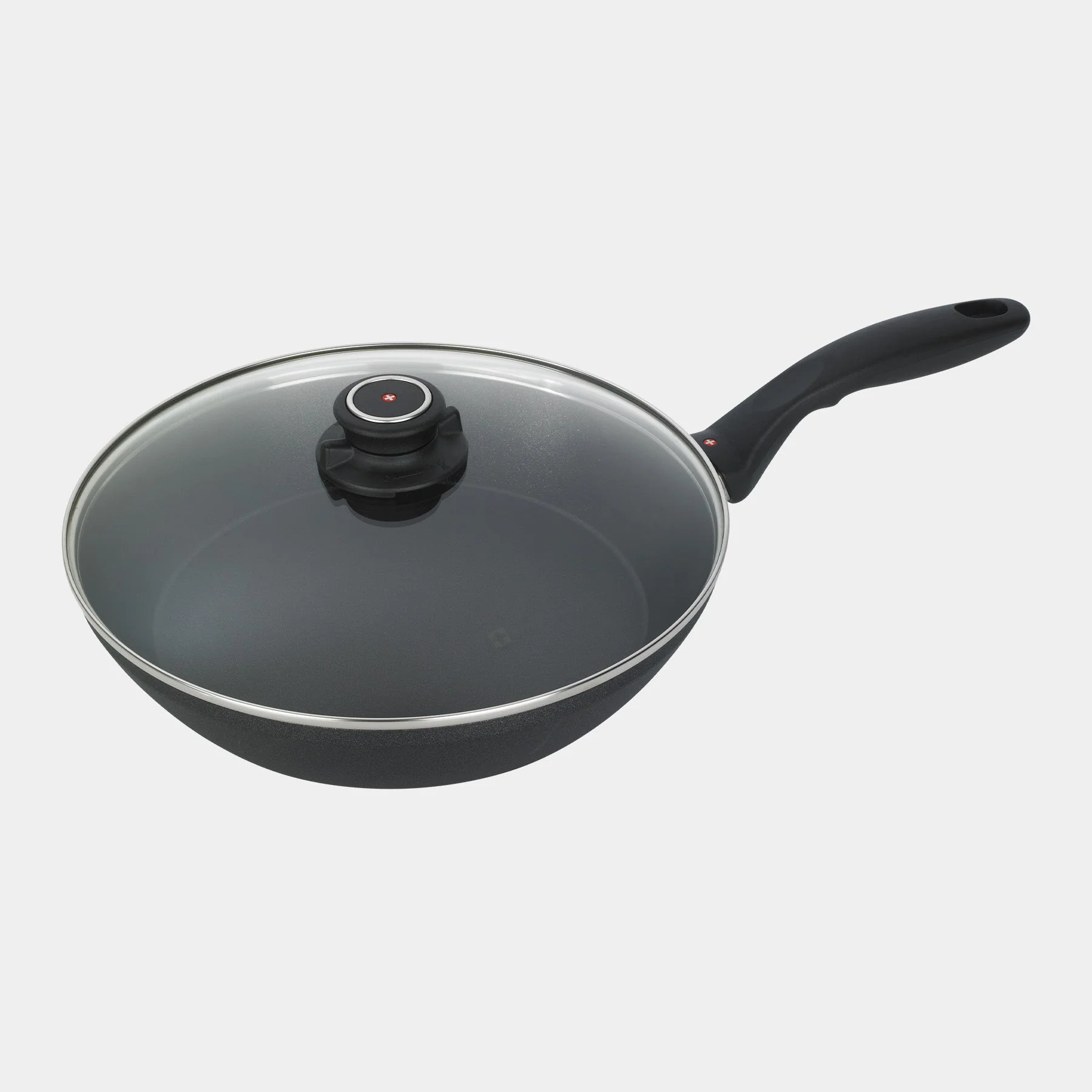 XD Nonstick Stir-Fry Pan with Glass Lid - Induction - Image 4