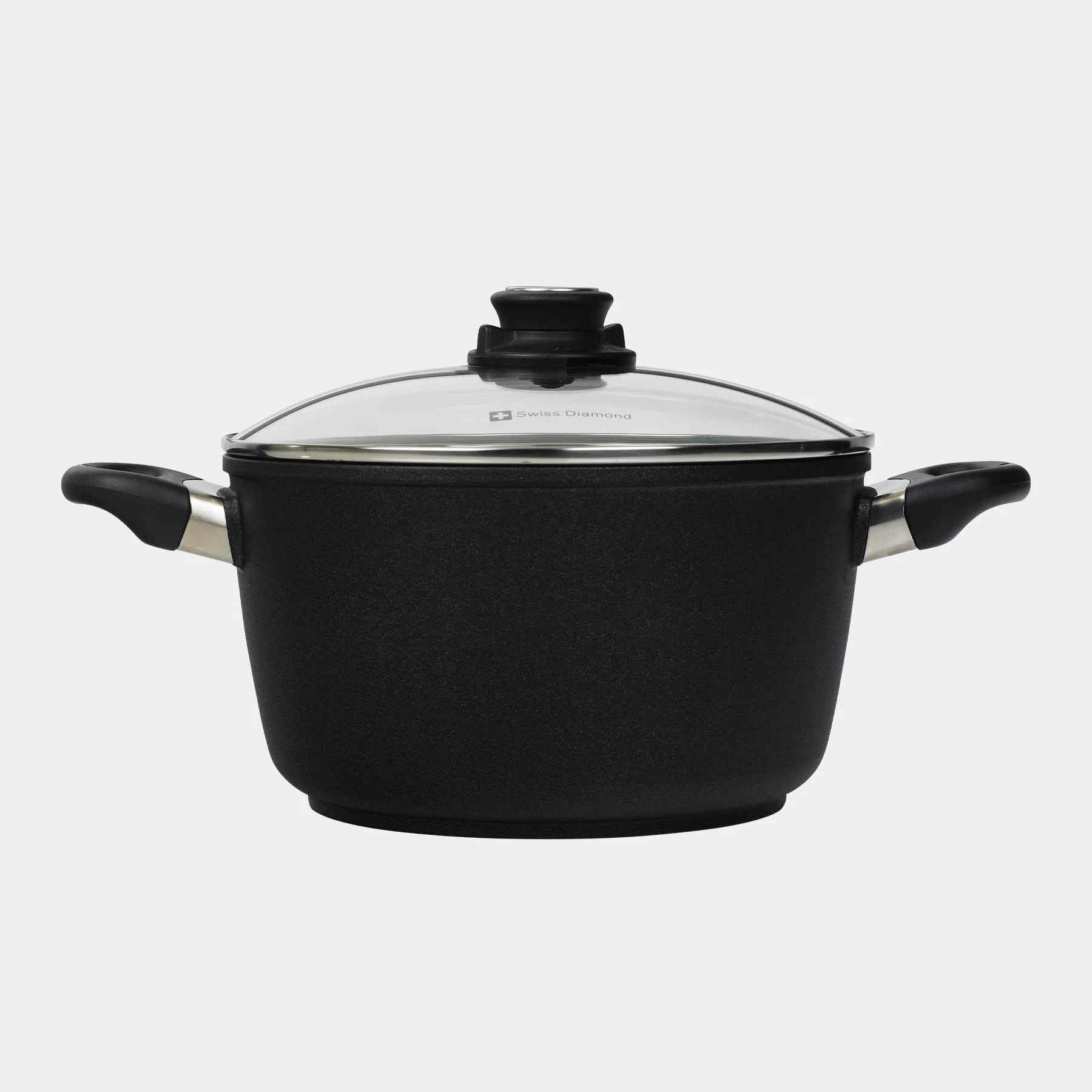 XD Nonstick Stock Pot with Glass Lid - Image 2