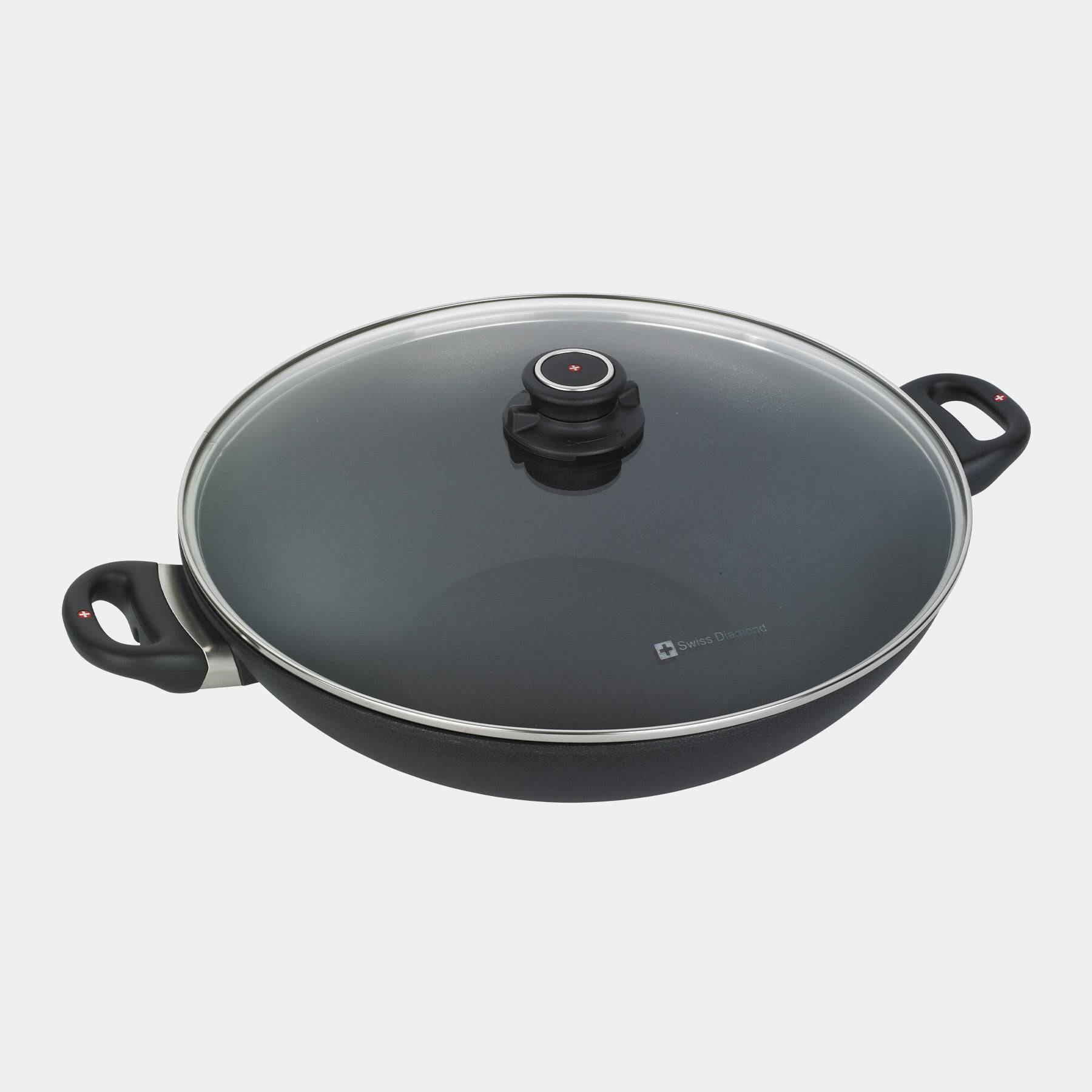 XD Nonstick Wok with Glass Lid - Image 7