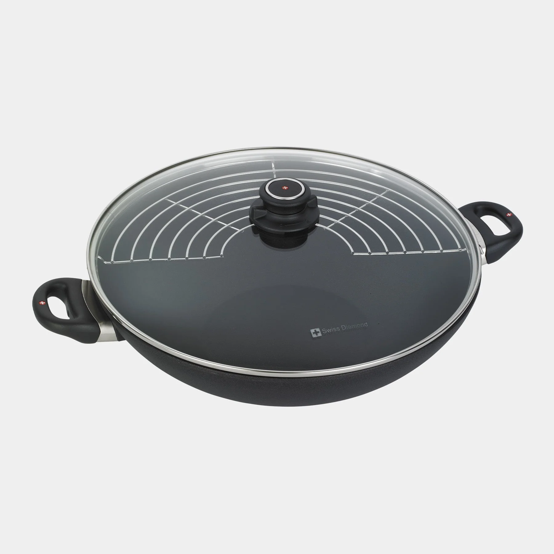 XD Nonstick Wok with Glass Lid - Image 8