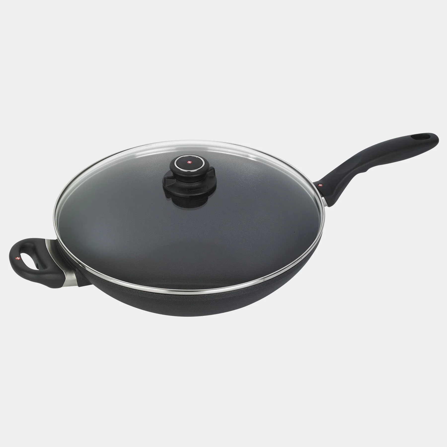 XD Nonstick Wok with Glass Lid - Image 9