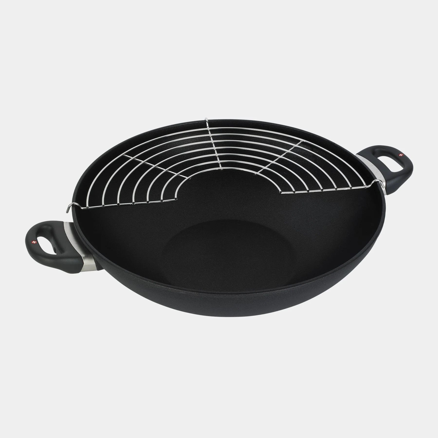 XD Nonstick Wok with Glass Lid - Induction - Image 7