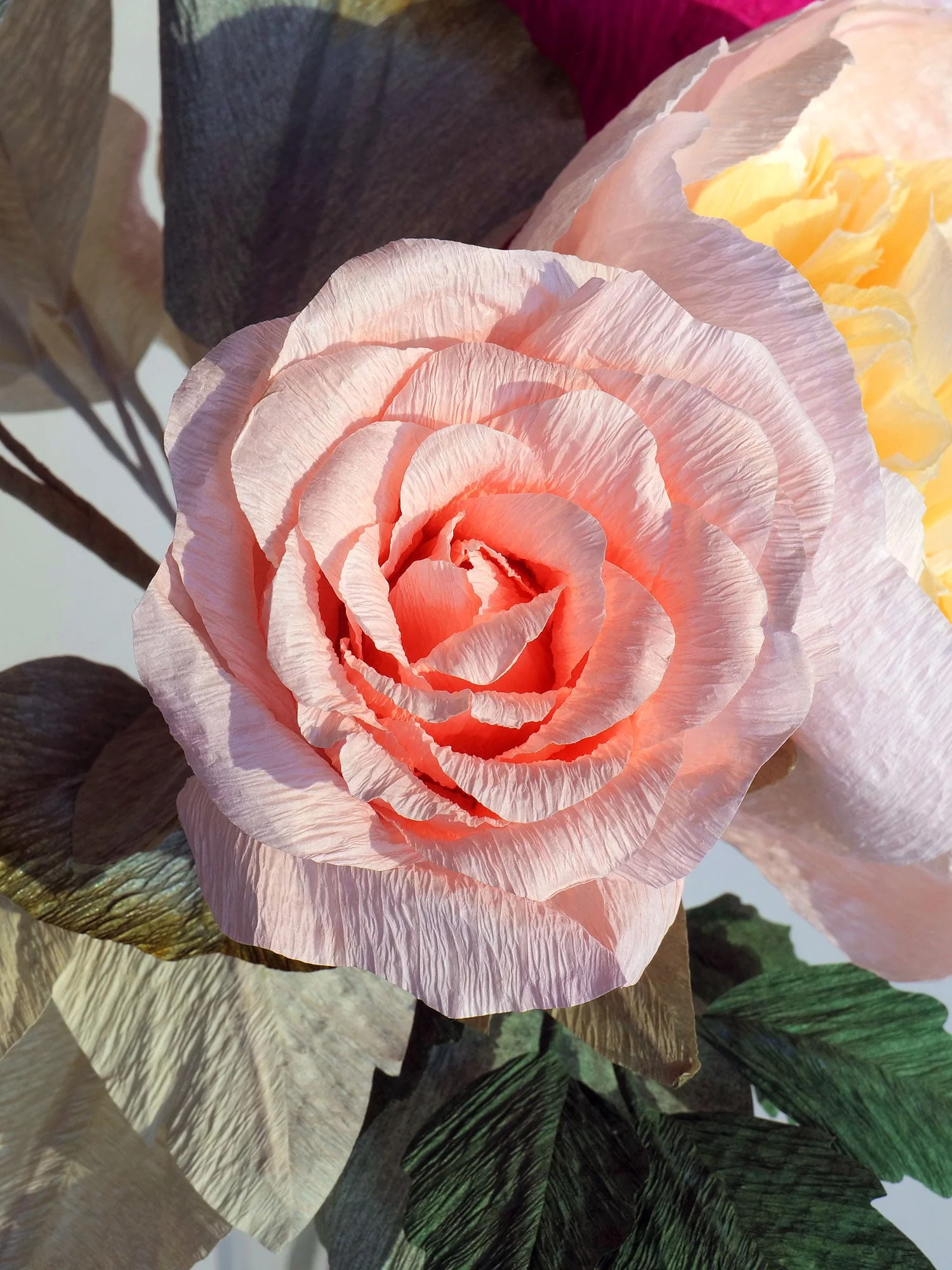 XOXO | Handcrafted Paper Flower Bouquet - Image 3