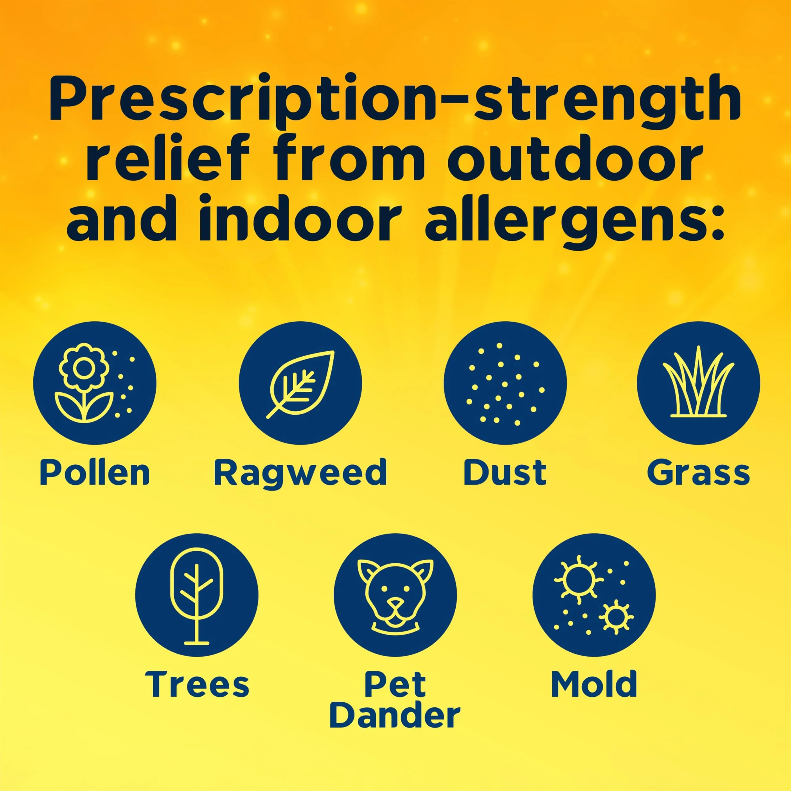 Xyzal 24 Hour Allergy Relief Medicine, Original Prescription Strength Antihistamine, Levocetirizine Dihydrochloride Tablets, 5 mg, 35 Count - Image 8