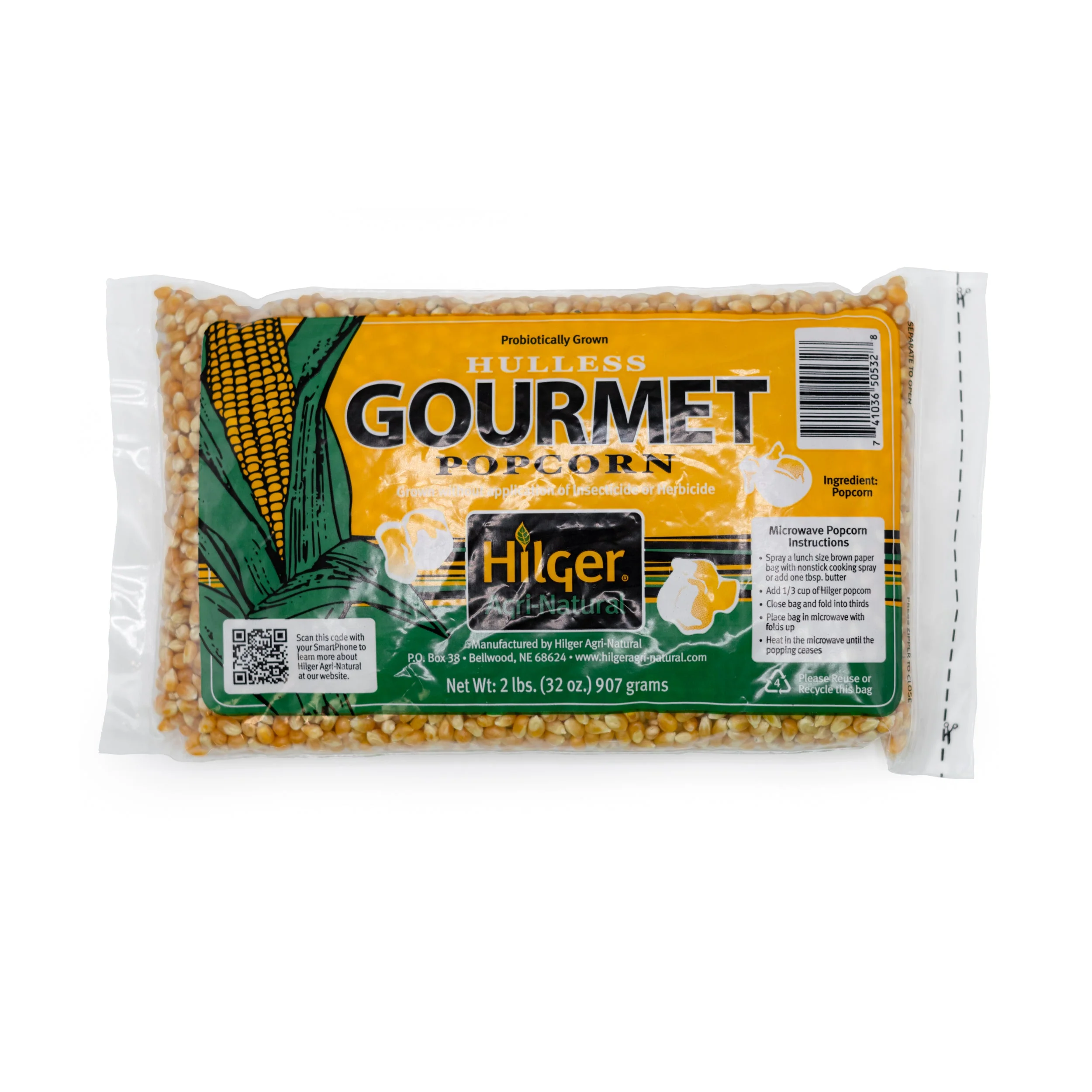 Yellow Popcorn Kernels | Pack of 3 | 2 lb | Non-GMO | Hilger's Agri-Natural - Image 2