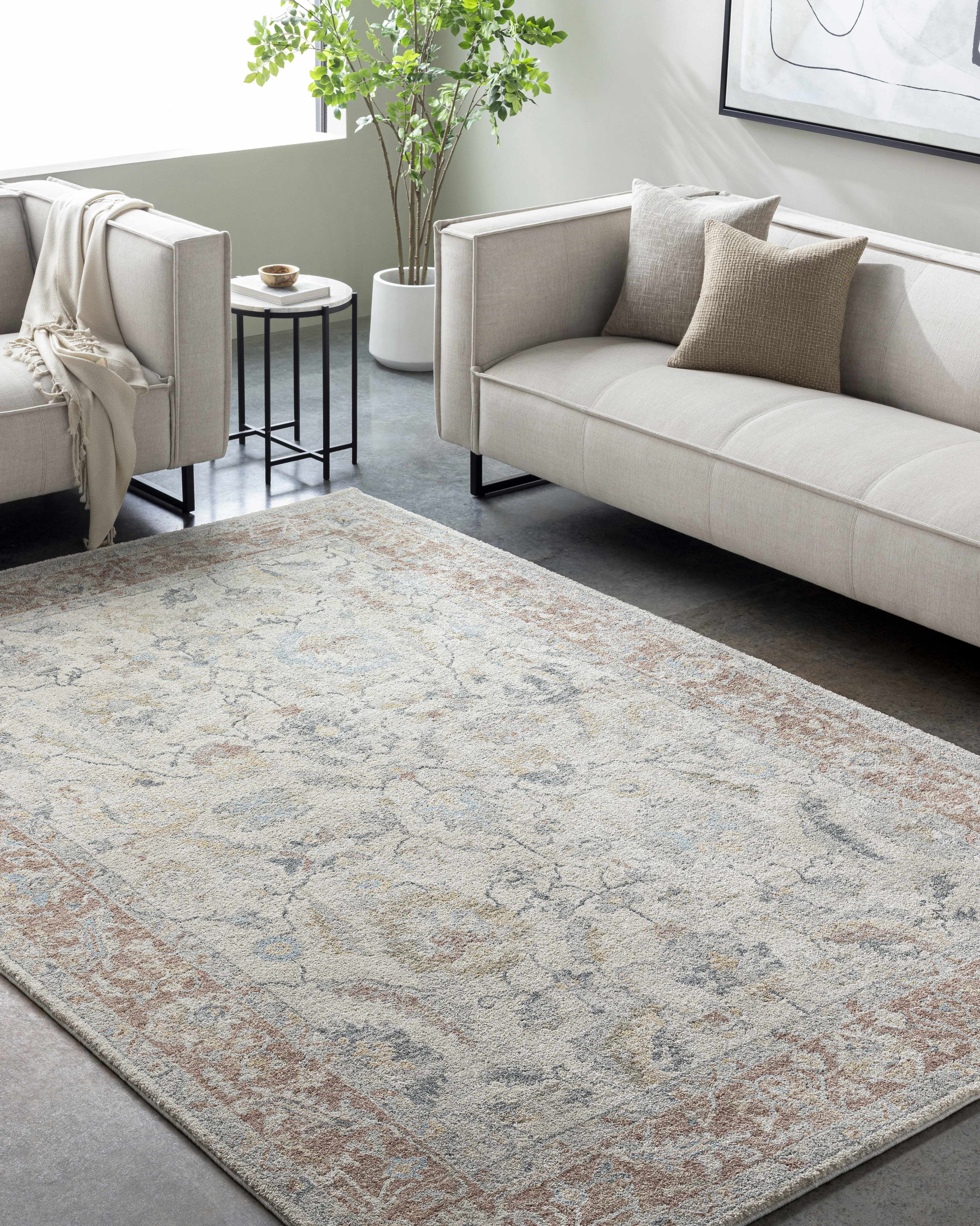 Yetta Beige Thick Luxe Area Rug - Image 2