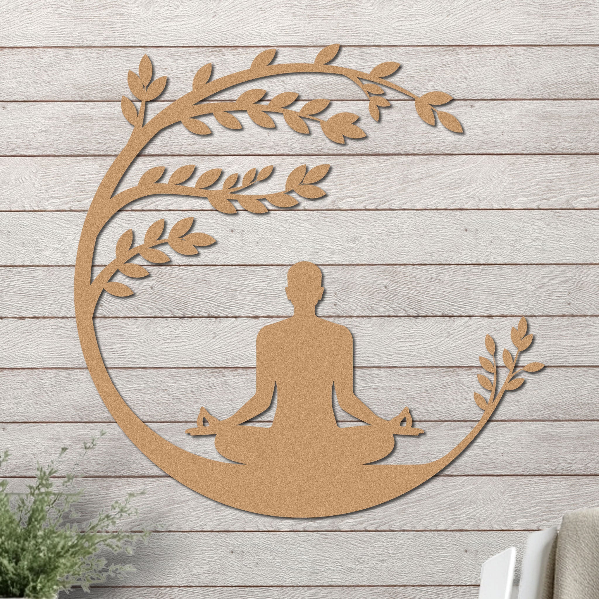 Yoga Beneath a Tree Sign - Image 4