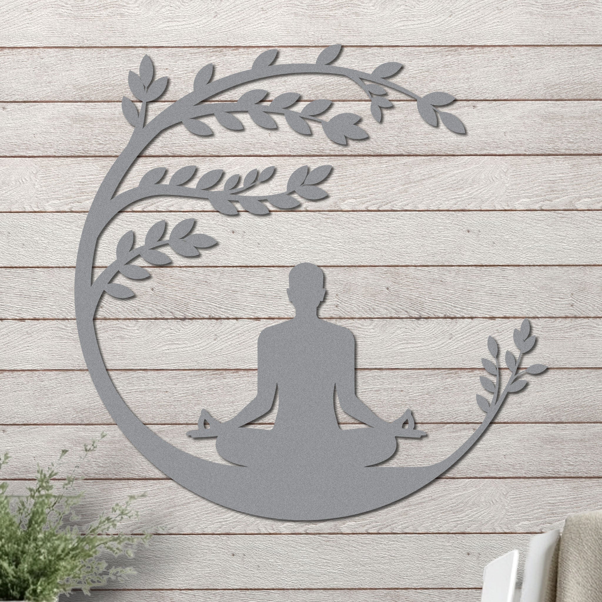 Yoga Beneath a Tree Sign - Image 5