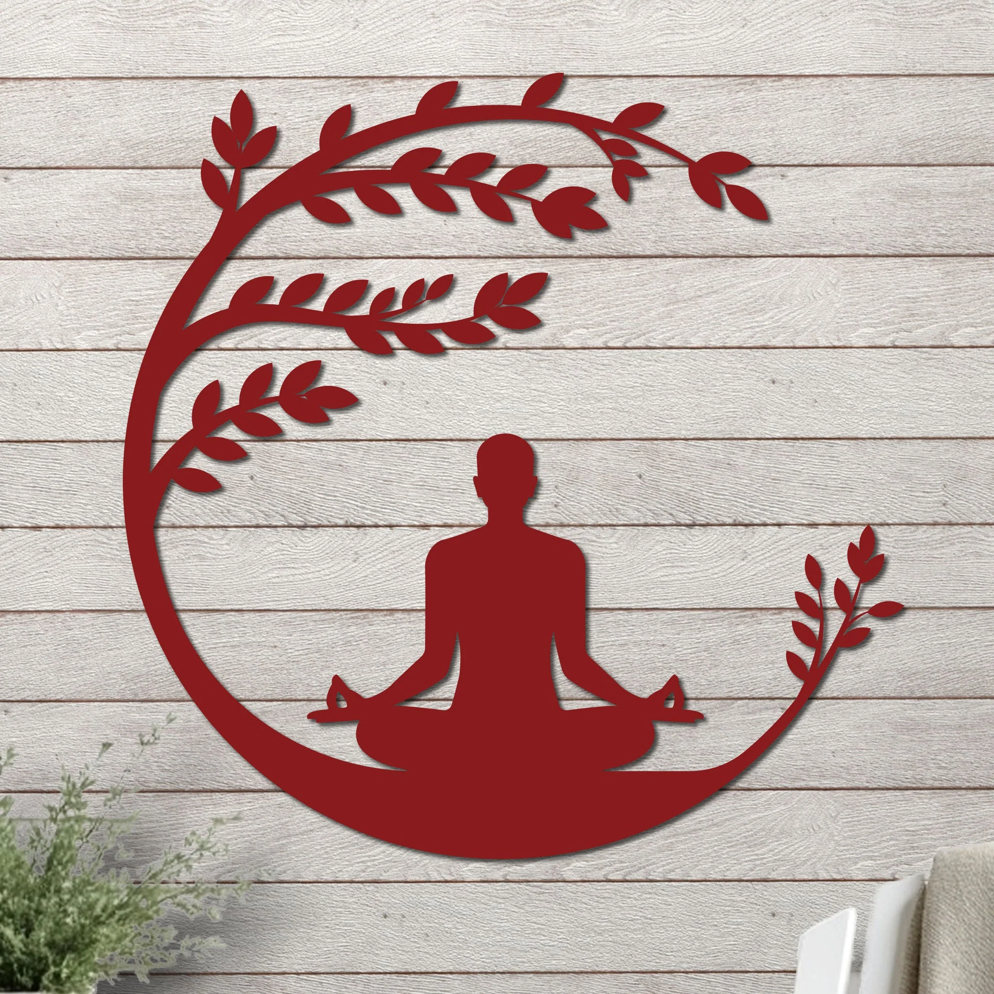 Yoga Beneath a Tree Sign - Image 9