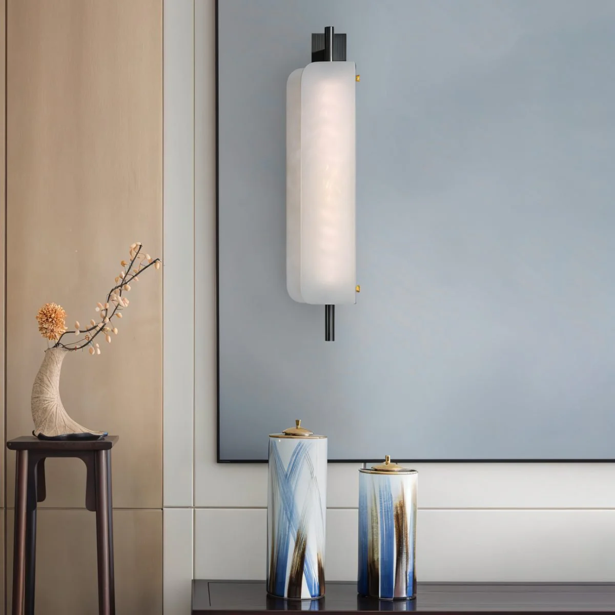 Zazu Alabaster Wall Lamp - Image 2
