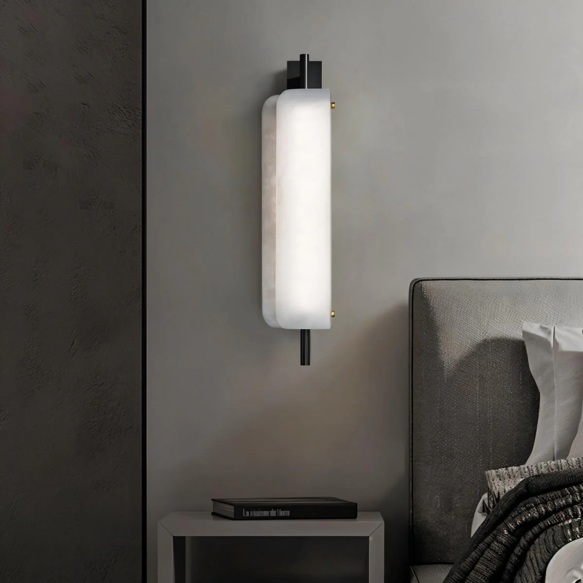 Zazu Alabaster Wall Lamp - Image 3