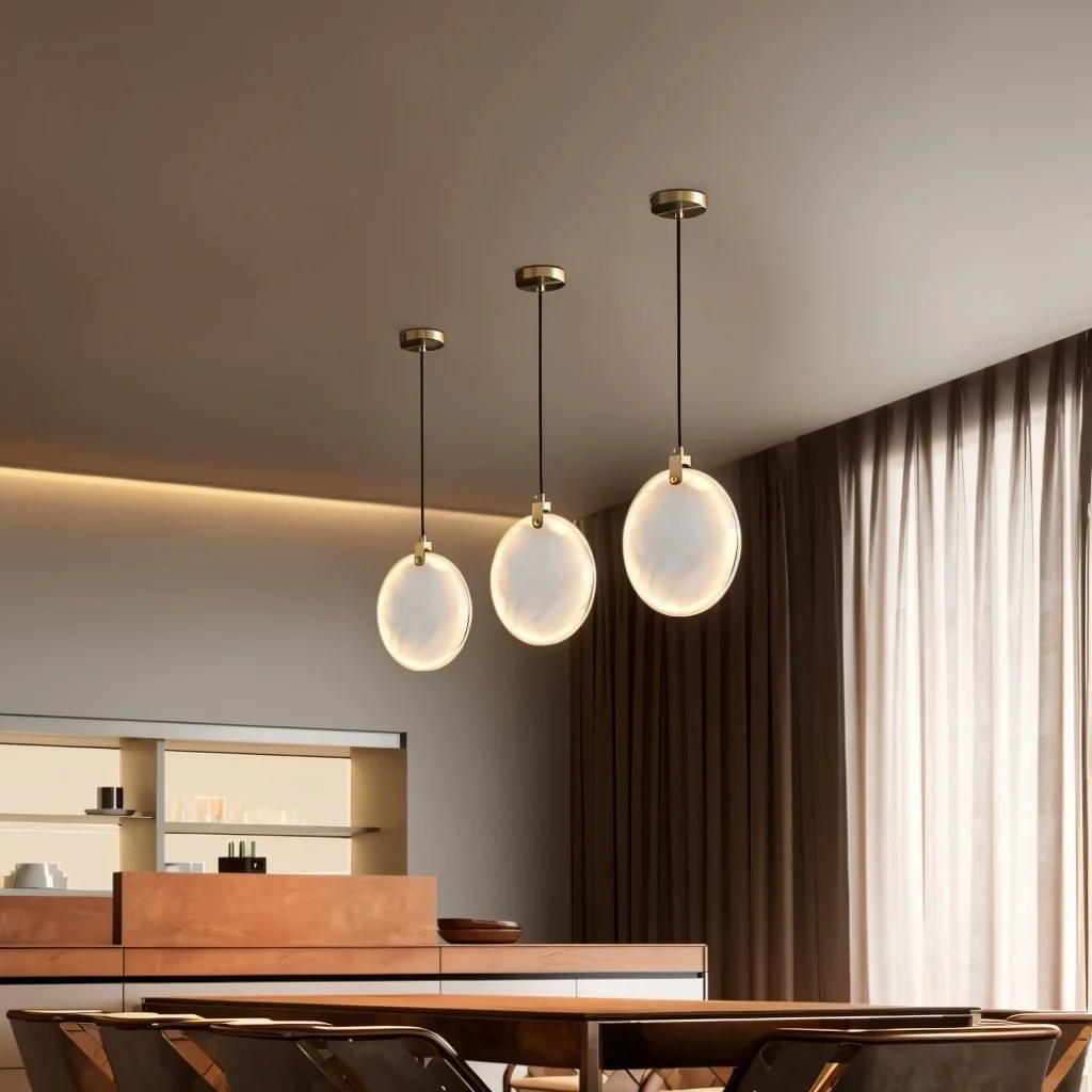 Zenqua Alabaster Pendant Light - Open Box - Image 12