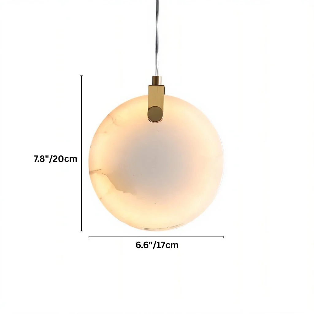 Zenqua Alabaster Pendant Light - Open Box - Image 17