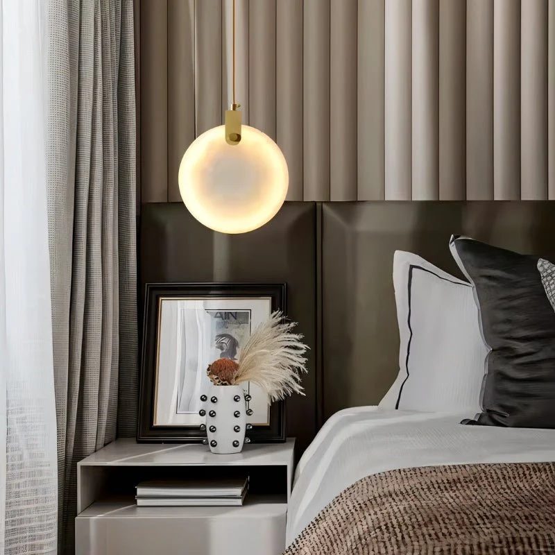 Zenqua Alabaster Pendant Light - Open Box - Image 3