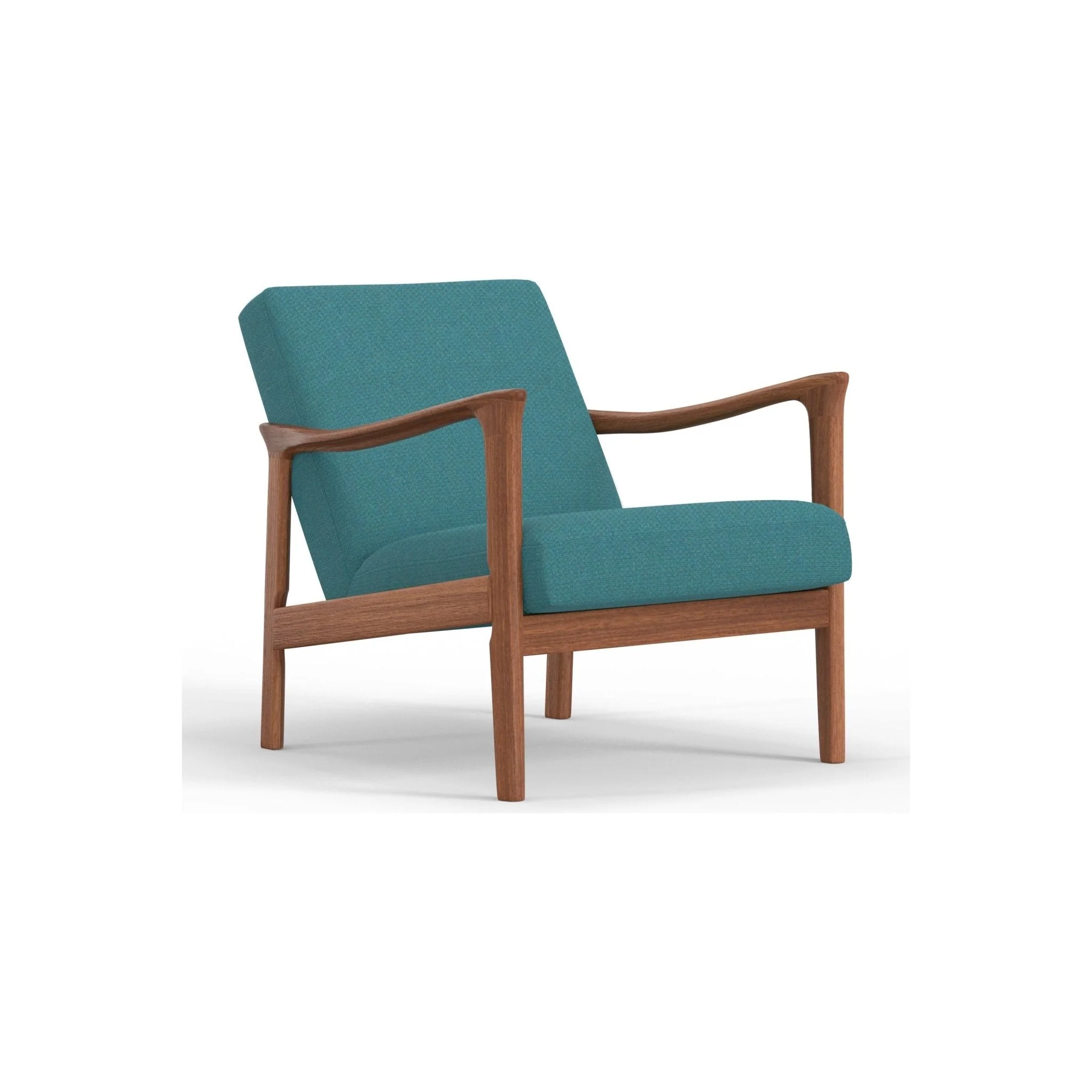 Zephyr Lounge Chair (Turquoise) - Image 2