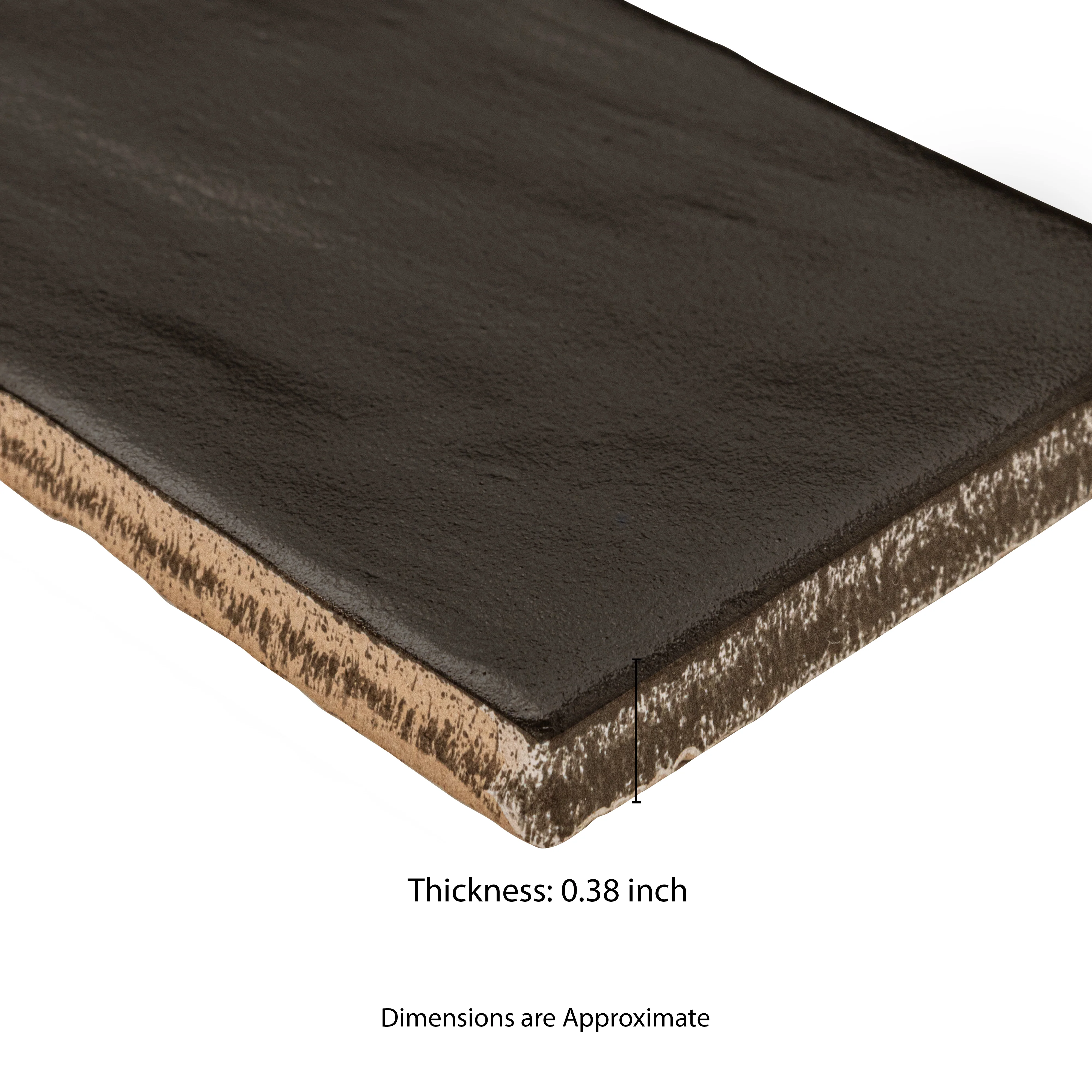 Zest Midnight Zellige Look Satin Ceramic Wall Tile - MSI Collection - Image 5