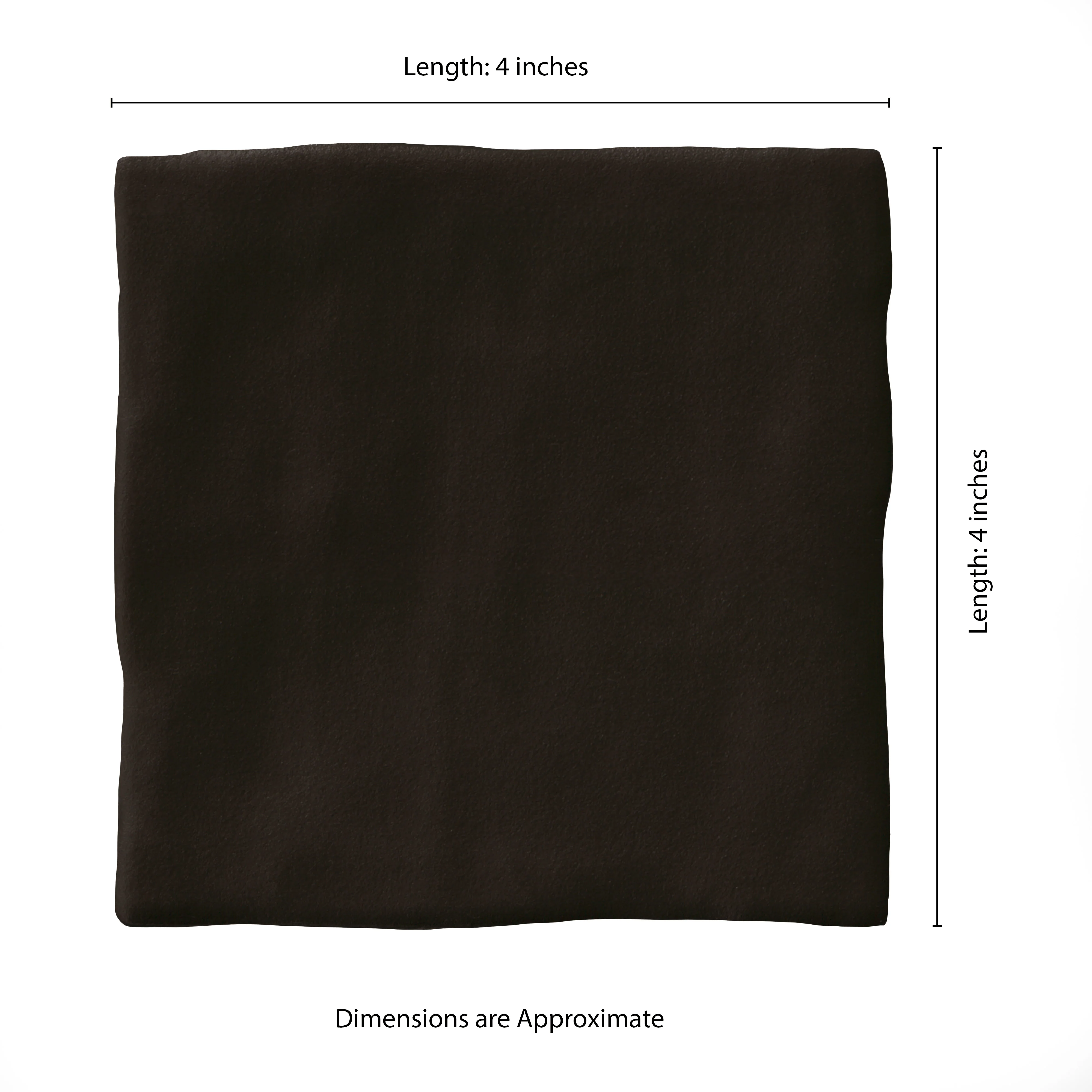 Zest Midnight Zellige Look Satin Ceramic Wall Tile - MSI Collection - Image 9