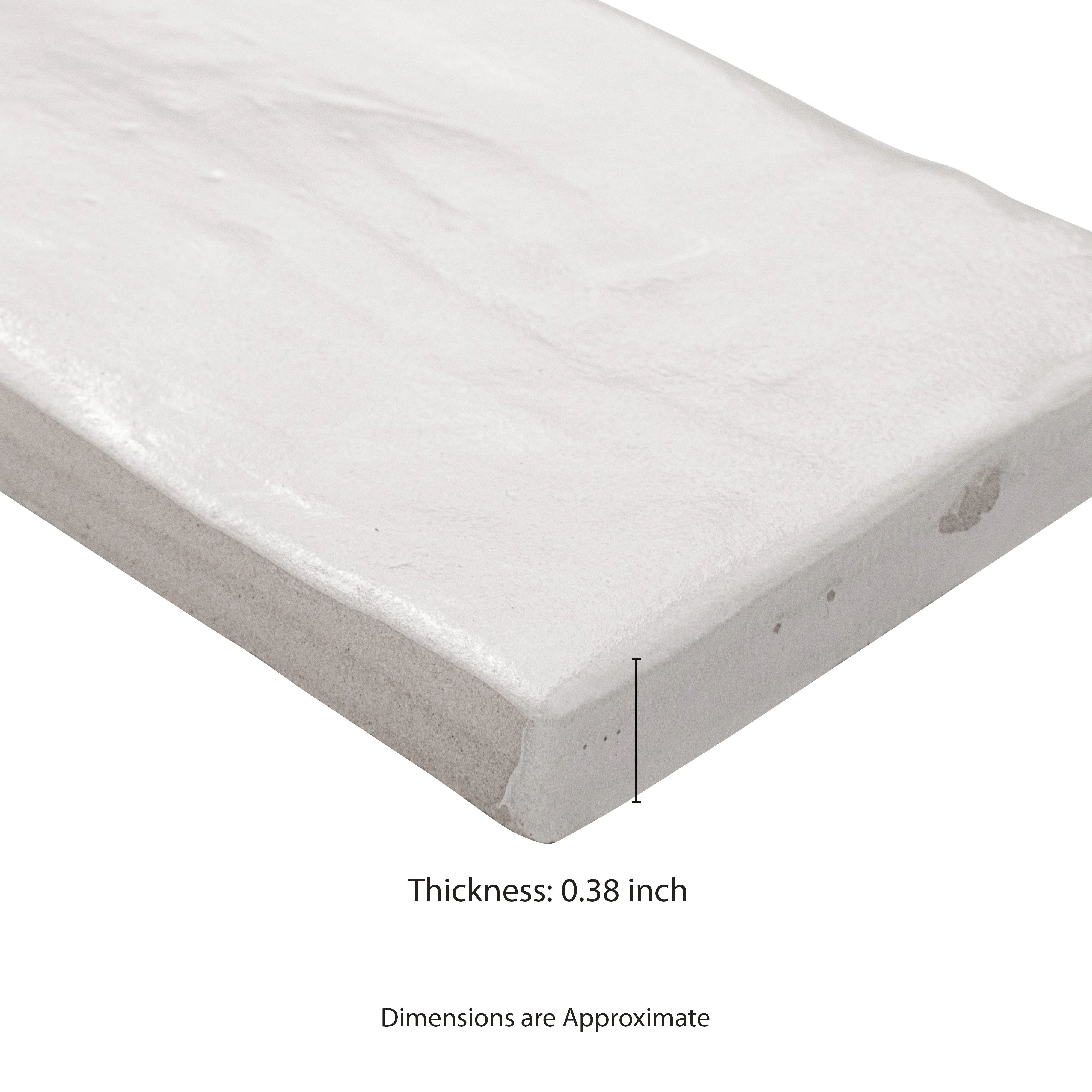 Zest Star Zellige Look Satin Ceramic Wall Tile - MSI Collection - Image 3