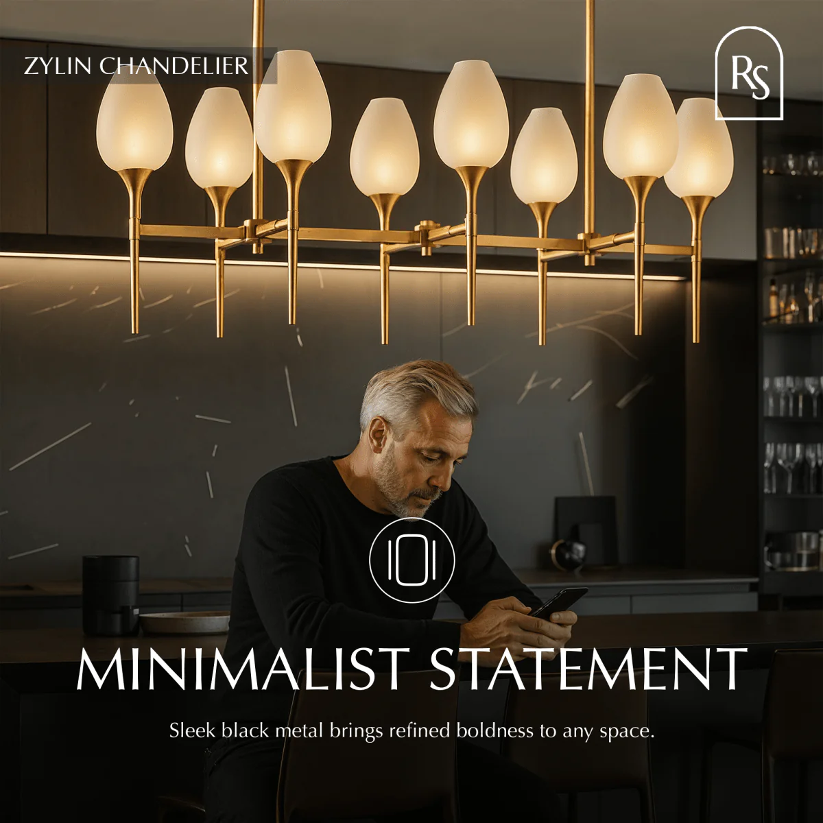 Zylin Chandelier - Image 5