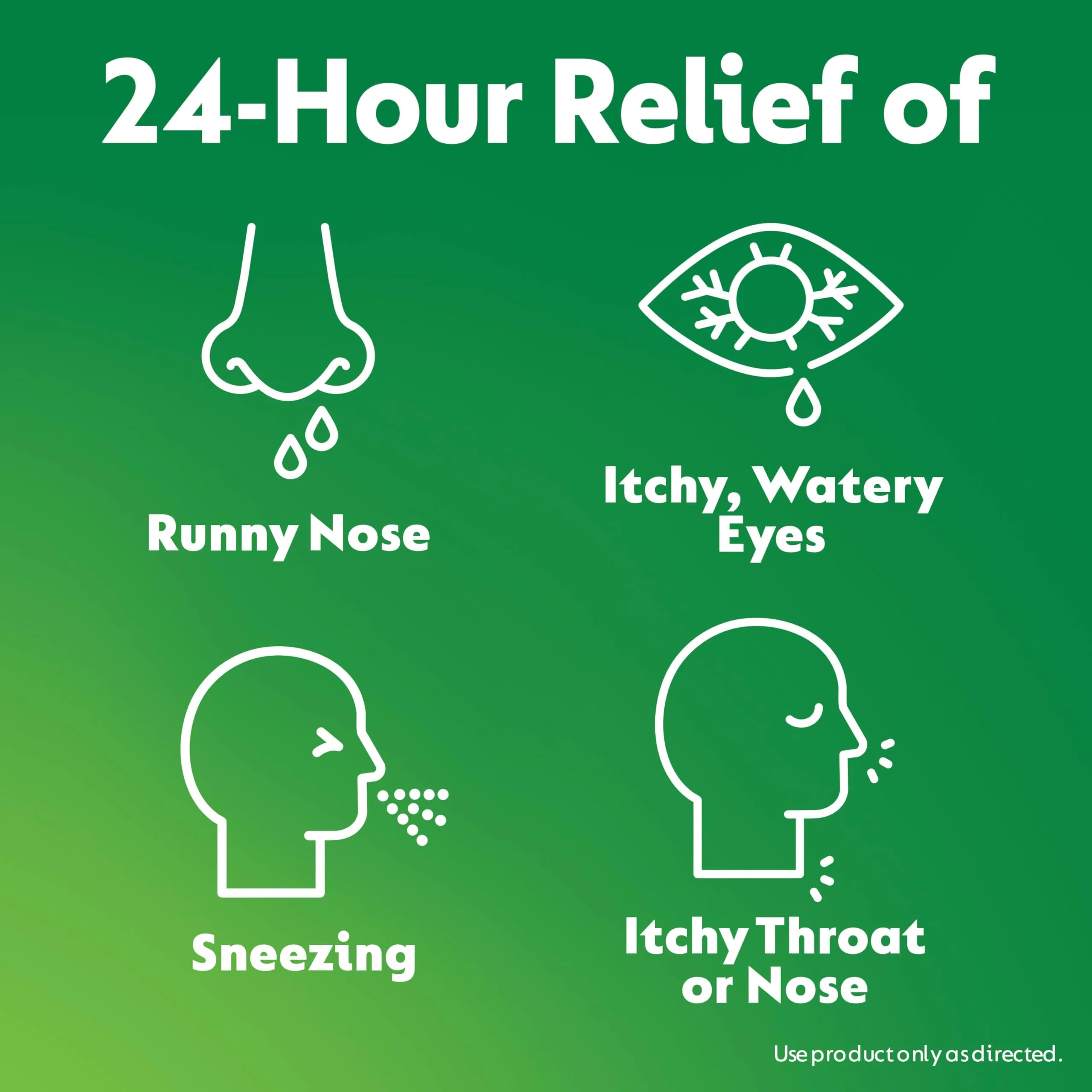 Zyrtec 24 Hour Allergy Relief Tablets, Individually Wrapped Indoor and Outdoor Allergy Medicine with 10 mg Cetirizine HCl per Antihistamine Tablet, 1 Tablet Per Pack, 50 ct Dispensit Pack - Image 8